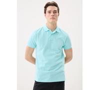 Polo Ralph Lauren - Polo coupe ajustée en piqué 710680784 Blu - Abbigliamento XL Blu