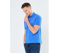 Polo Ralph Lauren - Polo coupe ajustée en piqué 710782592 Blu - Abbigliamento M Blu