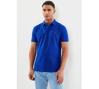 Polo Ralph Lauren - Polo coupe ajustée en piqué 710782592 Blu - Abbigliamento XXL Blu