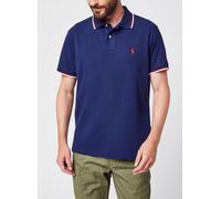 Polo Ralph Lauren - Polo coupe ajustée en piqué 710842621 Blu - Abbigliamento XL Blu
