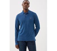 Polo Ralph Lauren - Polo en piqué indigo Custom Slim Fit Blu - Abbigliamento M Blu
