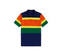 Polo Ralph Lauren Polo in piqué a righe Classic-Fit L Cobalto scuro multicolore