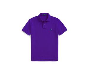 Polo Ralph Lauren Polo in piqué Custom Slim-Fit L Viola Chalet/Verde