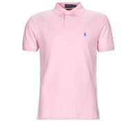 Polo Ralph Lauren Polo POLO COUPE DROITE EN COTON BASIC MESH in Rosa EU S