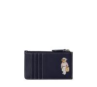 Polo Ralph Lauren - Portafoglio a busta in nappa Bear - - Accessories - Donna - Blu - ONE SIZE