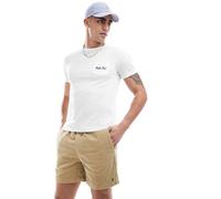 Polo Ralph Lauren - Prepster Icon - Pantaloncini beige in velluto a coste con logo-Neutro L