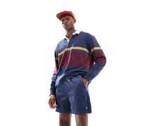 Polo Ralph Lauren - Prepster Icon - Pantaloncini blu navy in velluto a coste con logo XL