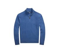Polo Ralph Lauren - Pull camionneur demi-zip - - Knitwear - Uomo - Blu - L