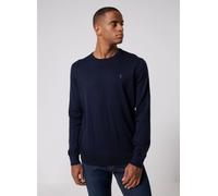 Polo Ralph Lauren - Pull cintré en coton 710684957 Blu - Abbigliamento L Blu