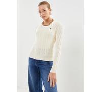Polo Ralph Lauren - Pull col en V torsadé en coton Bianco - Abbigliamento L Bianco