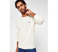 Polo Ralph Lauren - Pull col rond en laine et cashmere cablé Beige - Abbigliamento M Beige