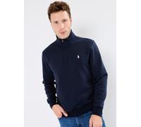 Polo Ralph Lauren - Pull demi-zippé à maille double 710922557 Blu - Abbigliamento XL Blu
