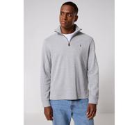 Polo Ralph Lauren - Pull demi-zippé en coton 710P07411 Grigio - Abbigliamento S Grigio