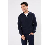 Polo Ralph Lauren - Pull demi-zippé en coton piqué 710932304 Blu - Abbigliamento XS Blu