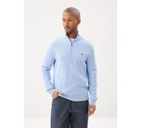 Polo Ralph Lauren - Pull demi-zippé en coton piqué Blu - Abbigliamento M Blu