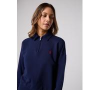 Polo Ralph Lauren - Pull demi-zippé en molleton léger Blu - Abbigliamento S Blu