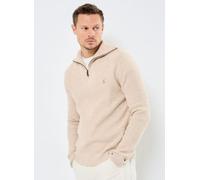Polo Ralph Lauren - Pull demi-zippé laine et coton gaufrés Beige - Abbigliamento L Beige