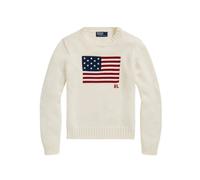 Polo Ralph Lauren - Pull Drapeau - - Knitwear - Donna - Beige - XS