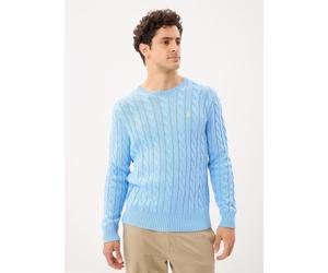 Polo Ralph Lauren - Pull en coton torsadé Blu - Abbigliamento XS Blu