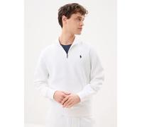Polo Ralph Lauren - Pull quart de zip en coton performance Bianco - Abbigliamento XL Bianco