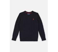Polo Ralph Lauren - Pull torsadé en coton 702674 Blu - Abbigliamento 14A - 16A Blu