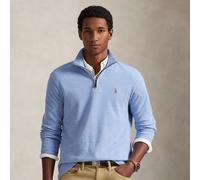 Polo Ralph Lauren Pullover a coste con cerniera L Blue