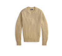 Ralph Lauren - Pony Crew-neck Sweater - - Knitwear - Donna - Beige - S