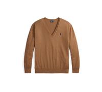 Polo Ralph Lauren - Vesta V-neck Knit - -Knitwear -Donna -Beige -XS