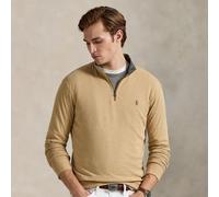 Polo Ralph Lauren Pullover in jersey con cerniera XL Tan