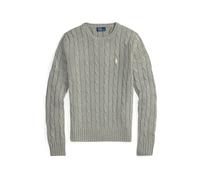Polo Ralph Lauren Pullover 'JULIANNA' pietra / bianco Donna - Abbigliamento - Taglie comode - Pullover e cardigan - Pullover Polo Ralph Lauren XL