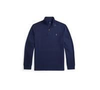 Polo Ralph Lauren - Pull demi-zippé en coton 710P07411 Blu - Abbigliamento L Blu
