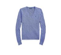POLO RALPH LAUREN Pullover Slim Fit KIMBERLY azzurro | L