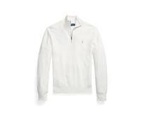 Polo Ralph Lauren - Pull demi-zippé en coton piqué 710932304 Bianco - Abbigliamento XL Bianco