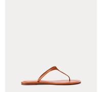 Polo Ralph Lauren Sandali infradito Polo Play in vitello EU 38.5 Brown