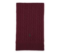 Polo Ralph Lauren - Sciarpa Classica a Maglia a Trecce - - Accessories - Uomo - Rosso - ONE SIZE