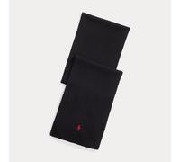 Polo Ralph Lauren Sciarpa in lana con pony TAGLIA UNICA Black