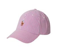 Polo Ralph Lauren - Seersucker Cap - -Accessories -Uomo -Rosa -ONE SIZE