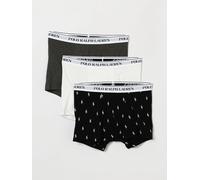 POLO RALPH LAUREN Set di tre boxer parigamba in cotone stretch con vita logata XXL Fa02