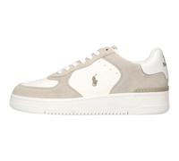 Polo Ralph Lauren, ,Shoes ,Uomo ,Bianco ,40 EU Masters Court Leather Sneaker