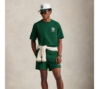 Polo Ralph Lauren Short in jersey con grafica Relaxed-Fit S Green