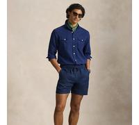 POLO RALPH LAUREN Shorts di lino blu | S