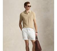 Polo Ralph Lauren Short Prepster Polo in lino da 15 cm XL White