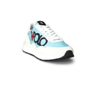 Polo Ralph Lauren Sneaker bassa 'TRAIN 89' blu chiaro / rosso carminio / nero / bianco Donna Polo Ralph Lauren 39,5