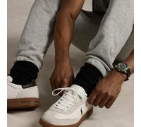 Polo Ralph Lauren - Sneakers bianche e nere-Bianco 37.5