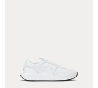 Polo Ralph Lauren Sneaker Train 89 in pelle e Oxford EU 39 White