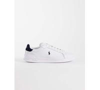 Polo Ralph Lauren - Sneakers basse stringate bianche/blu navy-Bianco 41