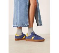 Polo Ralph Lauren - Sneakers blu navy e gialle 36.5