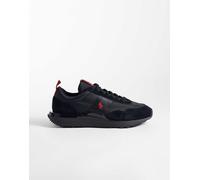 Polo Ralph Lauren - Sneakers stringate basse nere/rosse-Nero 43