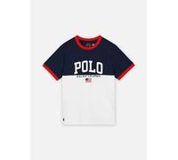 Polo Ralph Lauren - Ss Cn Ringer-Knit Shirts-T-Shirt Bianco - Abbigliamento 8A Bianco