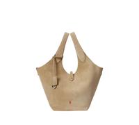 Polo Ralph Lauren - Suede Tote Bag - -Bags -Donna -Marrone -ONE SIZE
